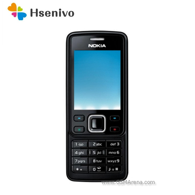 Nokia 6300 Refurbished-Original Unlocked  5MP GSM Support Russian & Arabic Keyboard Mobile Phone Tri-Band Multi-language