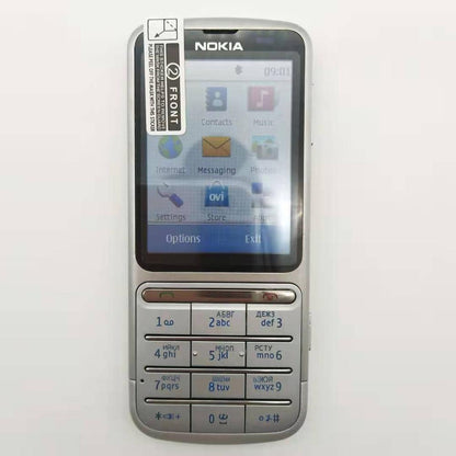 Nokia C3-01 Refurbished-Original C3-01 phone 2.4 'Inch 5MP Camera 1050mAh WIFI  Single Core Cellphone Free shipping