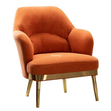 Load image into Gallery viewer, Nordic Single Sofa Home Furniture Armchair Luxury Balcony Living Room Lounge Chair Single Sofa Minimalist Modern Fabric Armchair
