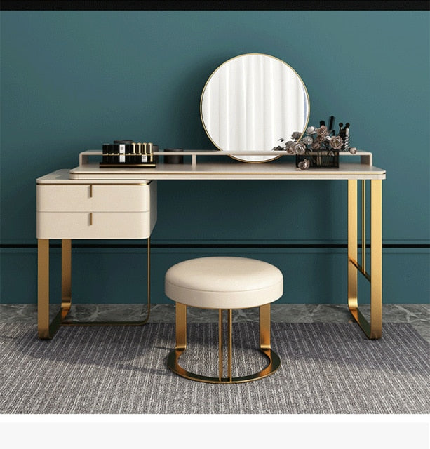 Nordic dresser net red ins wind multi-function dresser modern minimalist bedroom small household light luxury make-up table