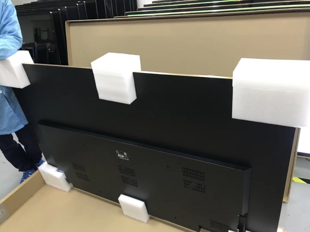 OEM 43 46 49 55 60 65 75 85 100 inch monitor display lcd tft hd android led TV Remote internet television TV