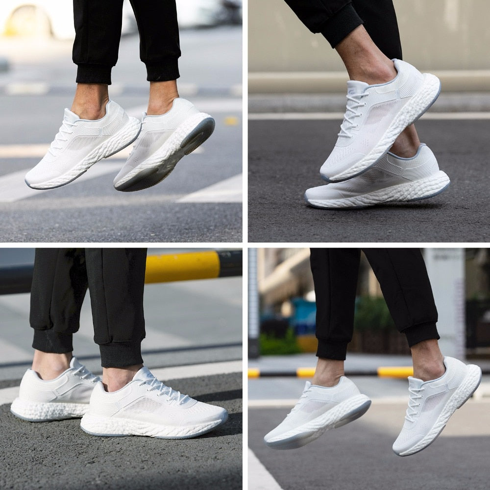 ONEMIX Men Running Shoes Marathon React Breatahble Running Shoes Athletic Trainers Sports Shoes Outdoor Women Unisex Walking Sneakers
