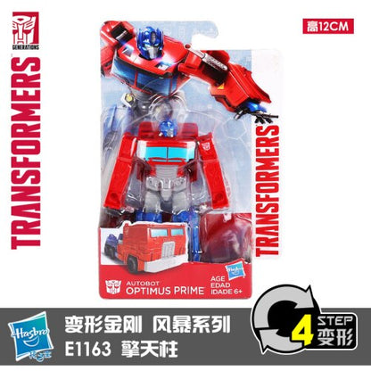 Original Hasbro Anime Movie Transformers Optimus Prime Hornet Megatron Starscream PVC Boxed Model Toy Gift