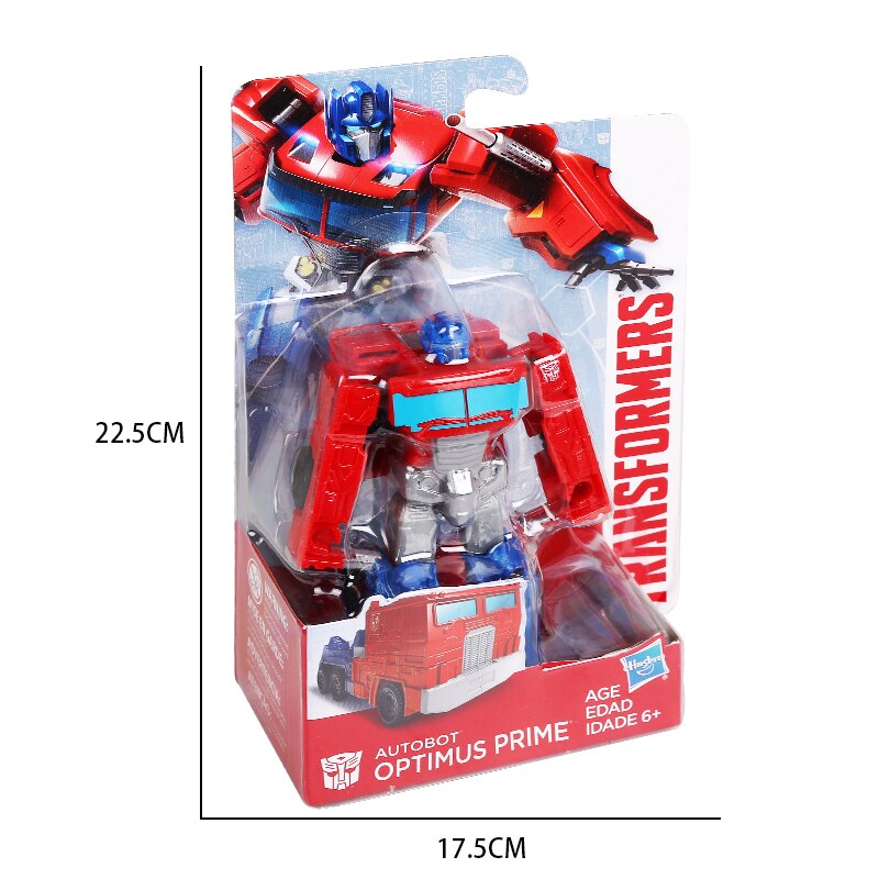 Original Hasbro Anime Movie Transformers Optimus Prime Hornet Megatron Starscream PVC Boxed Model Toy Gift