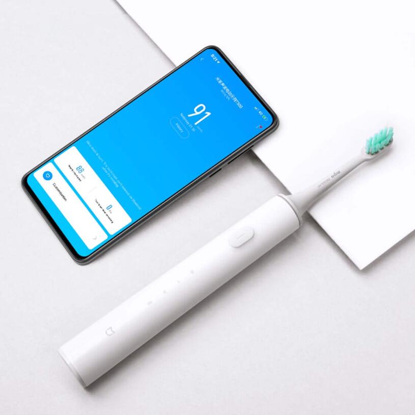 Original Xiaomi Mijia Electric Toothbrush Ultrasonic Rechargeable Whitening Teeth Brush Wireless Oral Hygiene Cleaner T500