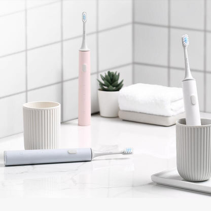 Original Xiaomi Mijia Electric Toothbrush Ultrasonic Rechargeable Whitening Teeth Brush Wireless Oral Hygiene Cleaner T500