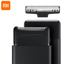 Cargar imagen en el visor de la galería, Original Xiaomi Super Thin Electric Shaver Rechargeable Black Waterproof Xiaomi Razor High Quality Cutter Machine
