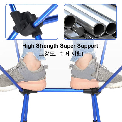 Outdoor Camping Chair Oxford Cloth Portable Folding Lengthen Camping Ultralight Chair Seat for Fishing Festival Picnic BBQ Beach