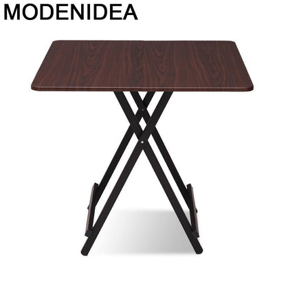Outdoor Oro Redonda Meja Makan Tablo Stall Dining Set Folding Kitchen Furniture Plegable Desk Mesa De Jantar Dinner Table