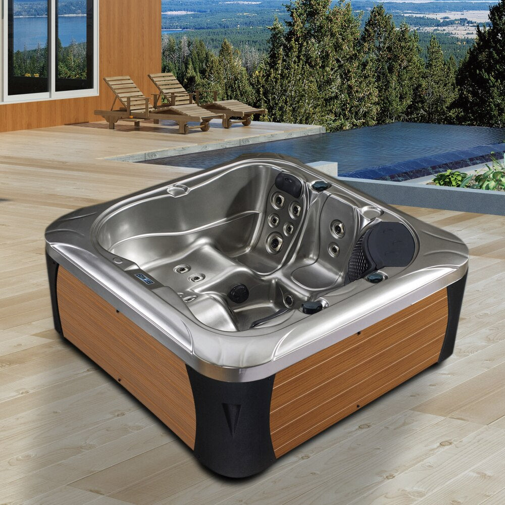 Outdoor SPA Pool Surfing Massage Bathtub Hot Tub Swimming Soaking Pool M-3398