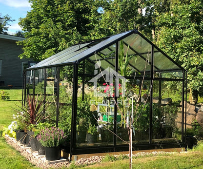 Outdoor Waterproof Aluminum Gazebo/Garden Green House Garden Black Color Greenhouse for Sale