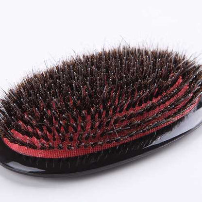 Professional Hair Brush Comb Anti-static Boar Bristle Hair Brush Hairdressing Tool small
