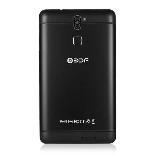 BDF706 7inch 3G Phone Call Tablet PC Android 6.0 Quad Core 1G+16G WiFi Bluetooth Laptop EU Plug black_1GB+16GB