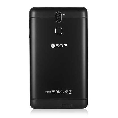 BDF706 7inch 3G Phone Call Tablet PC Android 6.0 Quad Core 1G+16G WiFi Bluetooth Laptop EU Plug black_1GB+16GB