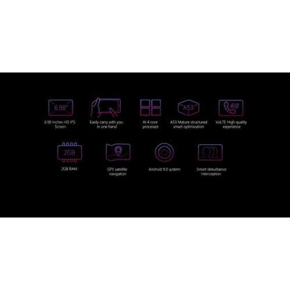 ALLDOCUBE iPlay 7T 6.98inch 4G Phablet Android 9.0 Unisoc SC9832E Quad-core CPU 2GB RAM + 16GB ROM 2.0MP + 0.3MP Dual Camera AI Tablet black_EU Plug
