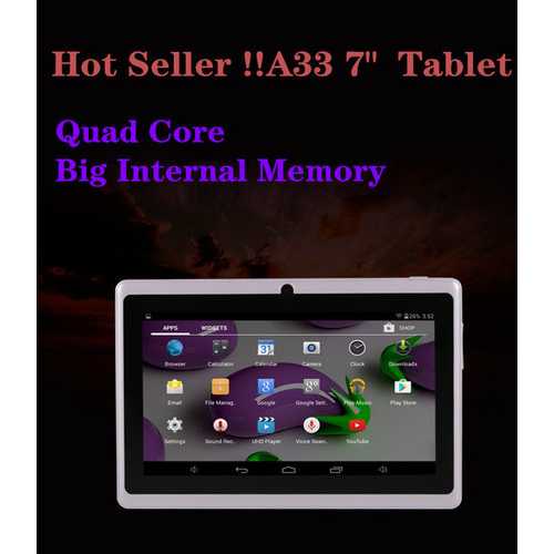 7 inch Tablet PC 1024x600 HD Pink_1GB+8GB