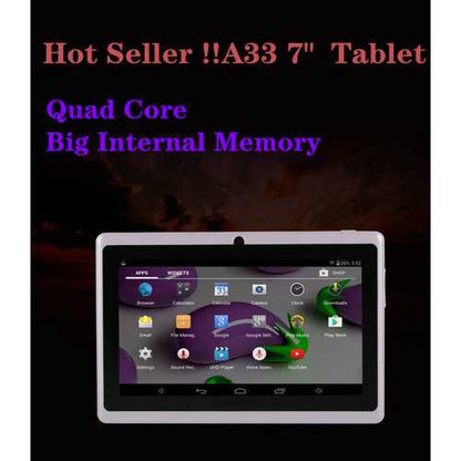 7 inch Tablet PC 1024x600 HD Pink_1GB+8GB