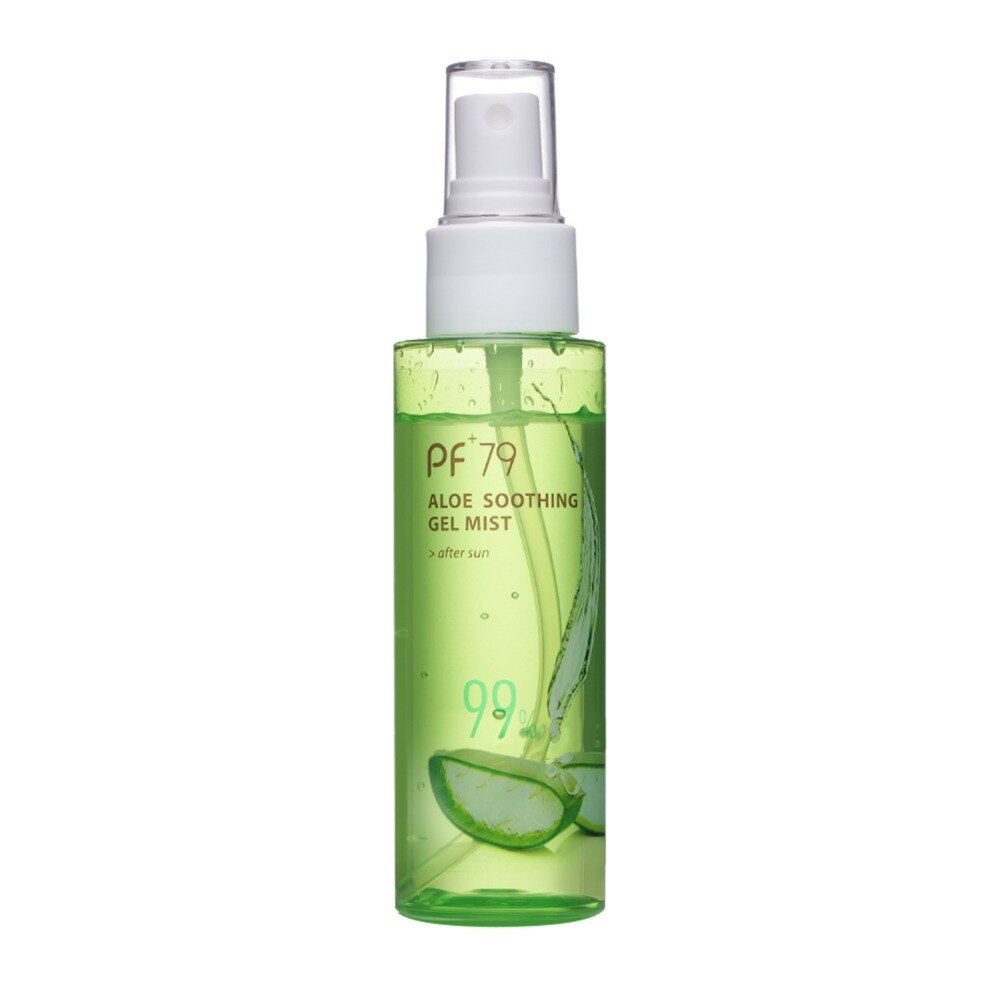 PF79 100ml Aloe Spray Moisturiser Organic Soothing Face Gel Mist Anti Acne Anti Sensitive Oil Control 99% Aloe Vera Gel Toner
