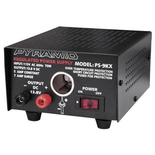 5 Amp Power Supply w/Cigarette Lighter Plug