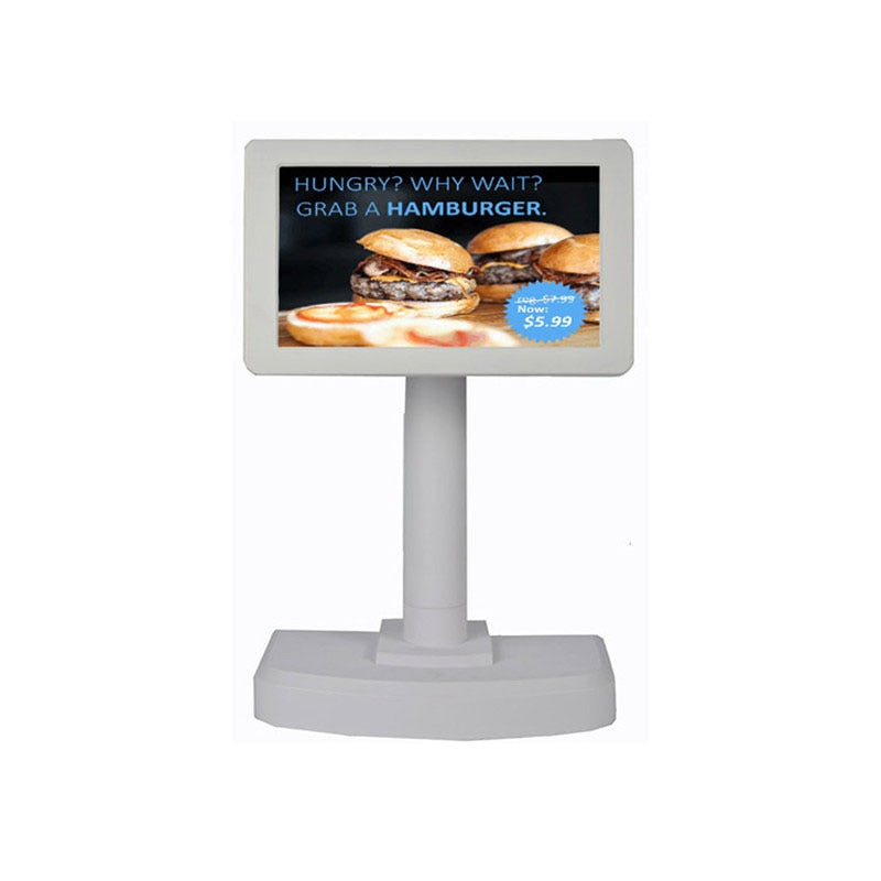 PV7000 Hospital monitor price display restaurant display POS Machine back LCD display