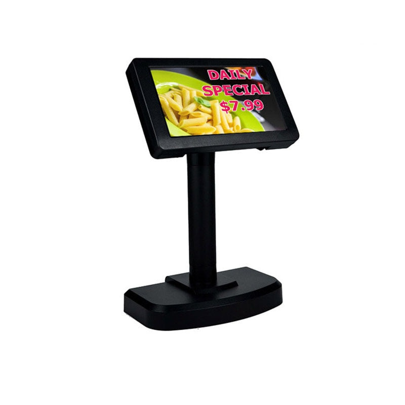 PV7000 Hospital monitor price display restaurant display POS Machine back LCD display