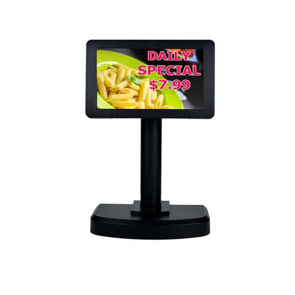 PV7000 Hospital monitor price display restaurant display POS Machine back LCD display