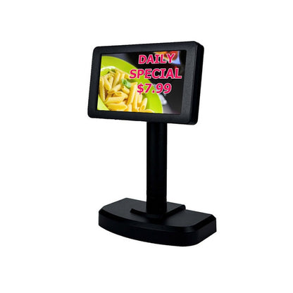 PV7000 Hospital monitor price display restaurant display POS Machine back LCD display