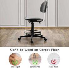 Load image into Gallery viewer, PVC Protector Clear Chair Mat Home Office Rolling Chair Floor Carpet Kitchen Mat Bath Carpet Living Room Floor Mat Without Chiar
