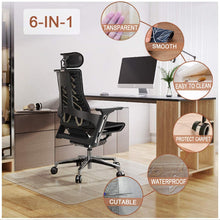 Load image into Gallery viewer, PVC Protector Clear Chair Mat Home Office Rolling Chair Floor Carpet Kitchen Mat Bath Carpet Living Room Floor Mat Without Chiar
