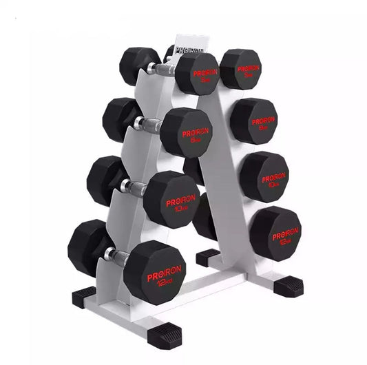 PVE Fitness Equipment Professional Gym Steel Dumbbell 52 Kg Set