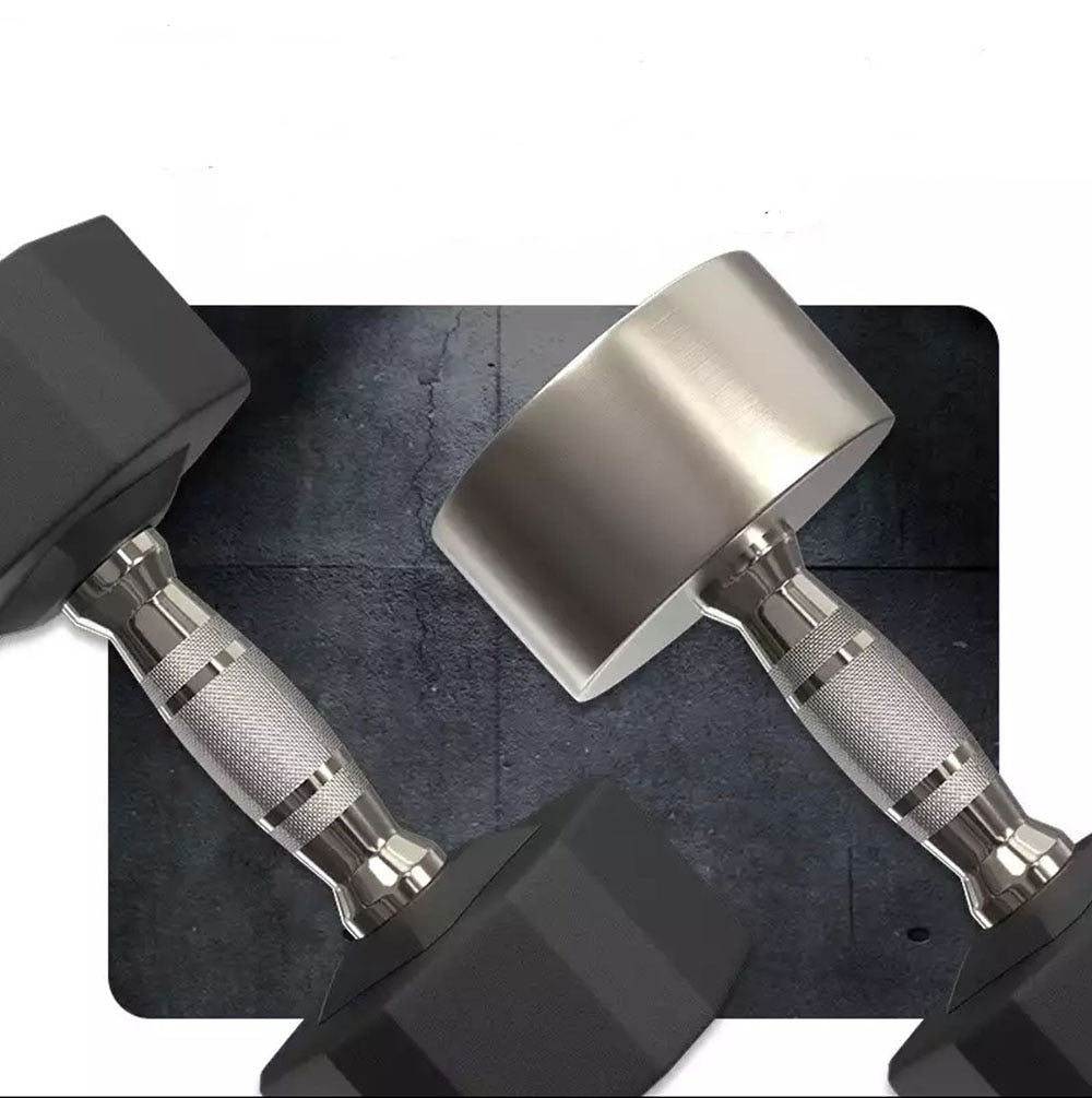 PVE Fitness Equipment Professional Gym Steel Dumbbell 52 Kg Set