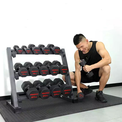 PVE Fitness Equipment Professional Gym Steel Dumbbell 52 Kg Set