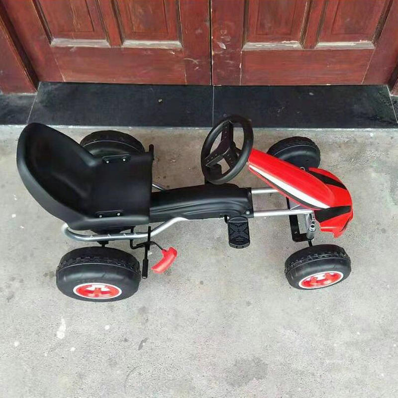 Pedal Go Karts for 2-5ages Kids, Ride On Toys For Boys&Girls with Ergonomic Seat, Children Pedal Car with Hand Brake