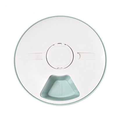 Pet Dog Intelligent Timing Feeder Six Grid Dog/Cat Automatic Timing Quantitative Feeder Pet Feeder