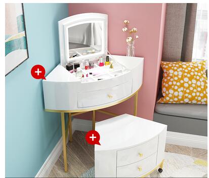 Photo studio dressing table with lamp professional bridal shop makeup table led bulb makeup artist dressing table beauty salon