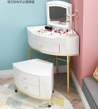 Photo studio dressing table with lamp professional bridal shop makeup table led bulb makeup artist dressing table beauty salon