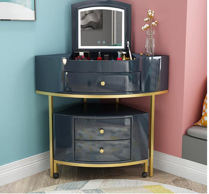 Photo studio dressing table with lamp professional bridal shop makeup table led bulb makeup artist dressing table beauty salon