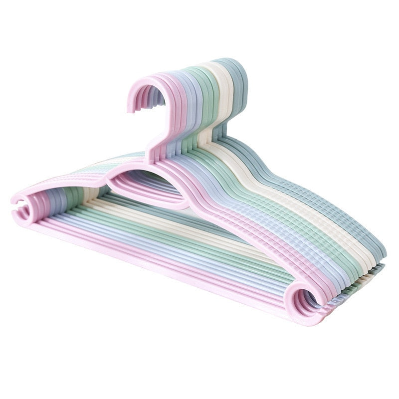 Plastic Clothes Racks Multi-Functional Adult Kids Anti-Skid Clothes Belt Scarf Hanger Rack Household Clothing Organization