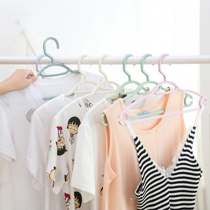 Plastic Clothes Racks Multi-Functional Adult Kids Anti-Skid Clothes Belt Scarf Hanger Rack Household Clothing Organization