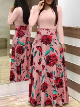 將圖片載入圖庫檢視器 Long Maxi Dress Elegant Print Party Dress Polka Dot Dress Women Summer Short Sleeve Dress Ladies Big size Dress Plus Sizes 5XL
