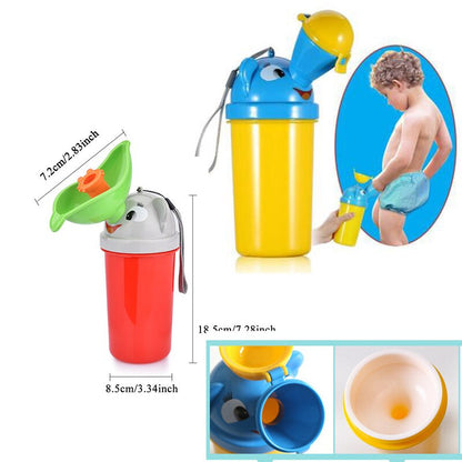 Portable Convenient Travel Cute Baby Urinal Kids Potty Girl Boy Car Toilet Vehicular Urinal Traveling urination