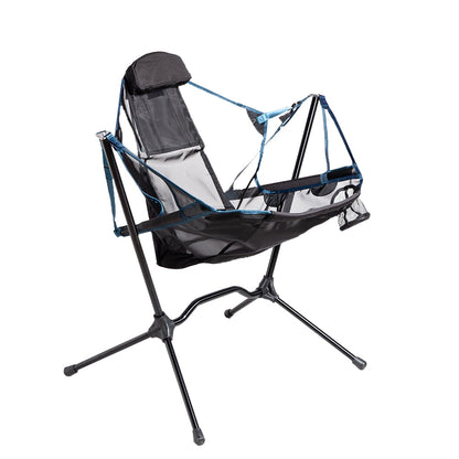 Portable Heavy Duty Outdoor Folding Camping swings chairs Aluminum Alloy luxury Camping Chair Backrest Folding