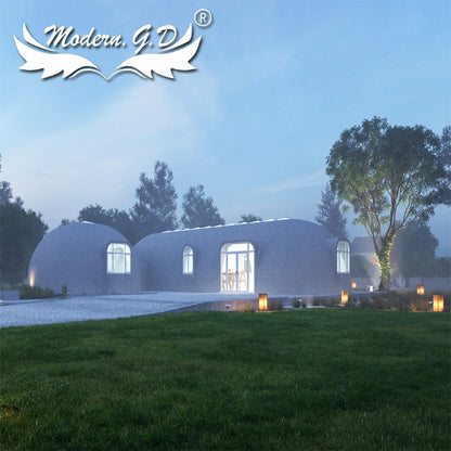 Prefabricated Commercial Building Terraced Dome House