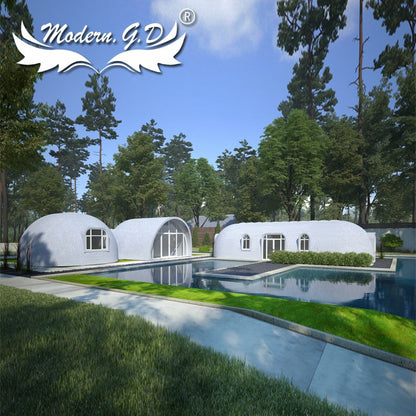 Prefabricated Commercial Building Terraced Dome House