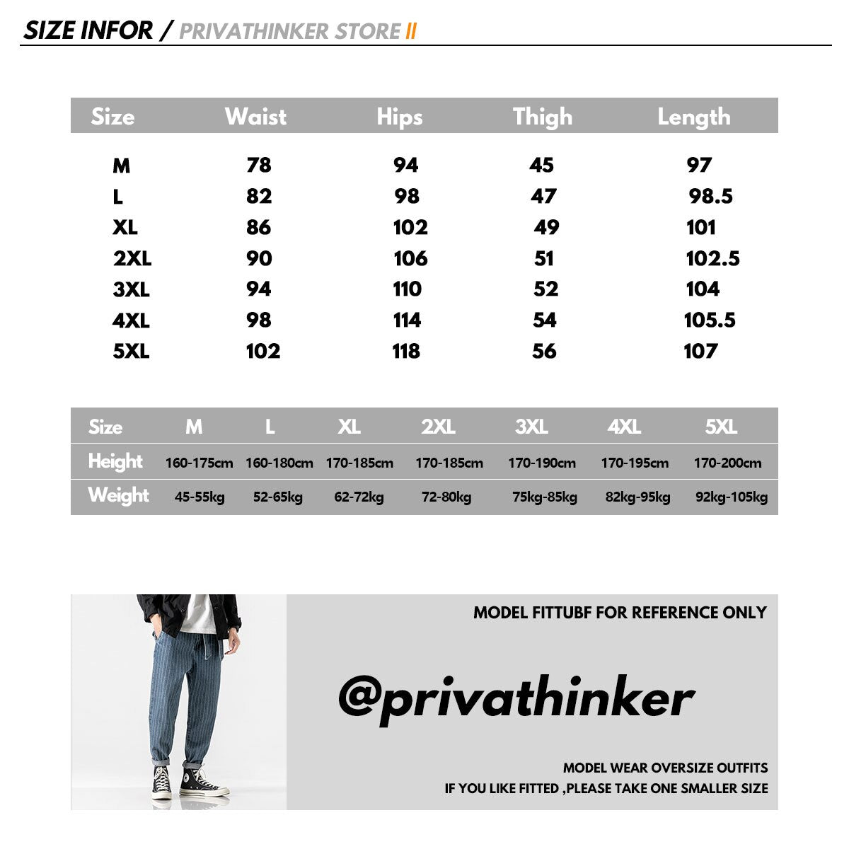 Privathinker Men's 2020 Streetwear Loose Denim Pants Men Autumn Winter Striped Oversize Harem Pants Male Fashion Pockets Jeans