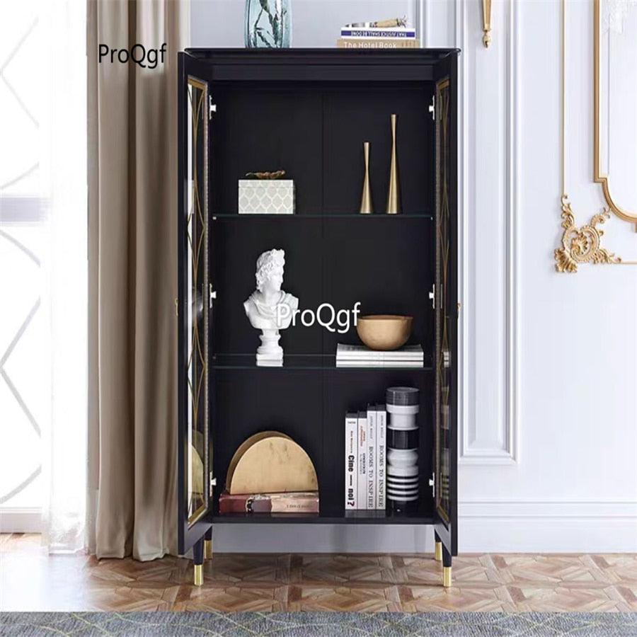 Prodgf 1 Set  137*39*89cm Corner Cabinet. Storage Cabinet