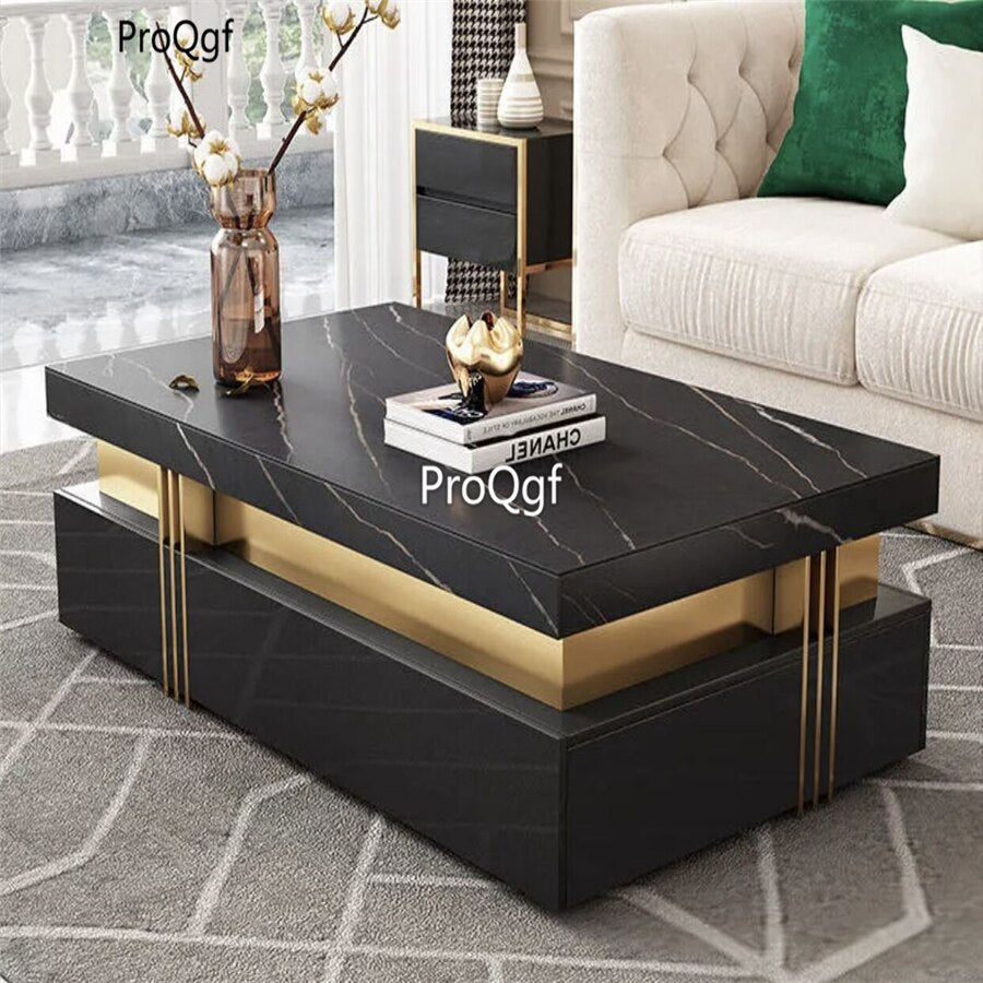 Prodgf 1Pcs A Set ins Home Living Room Luxury TV Cabinet or Sofa Table