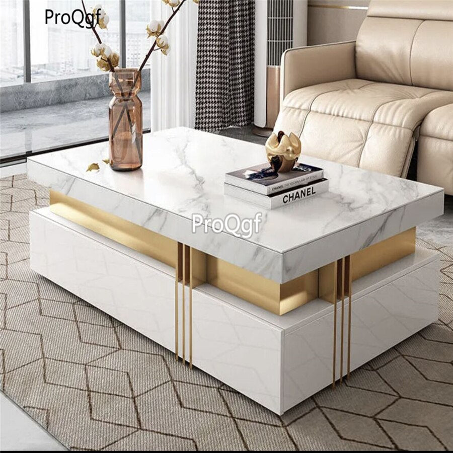 Prodgf 1Pcs A Set ins Home Living Room Luxury TV Cabinet or Sofa Table