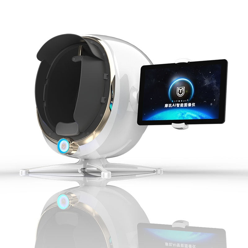 Professinal  machine 3d 4d face hand scanner ph hd intelligent smart artificial ai api m9 skin analyzer mini moji reveal wifi