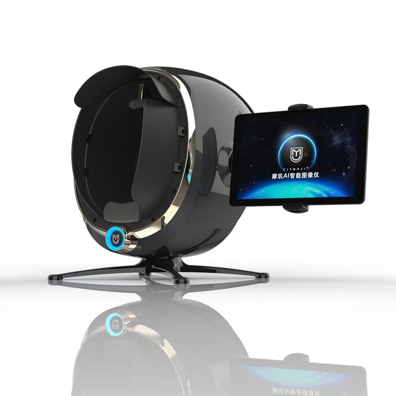 Professinal  machine 3d 4d face hand scanner ph hd intelligent smart artificial ai api m9 skin analyzer mini moji reveal wifi